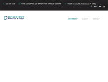 Tablet Screenshot of doylestownfitnesscenter.com
